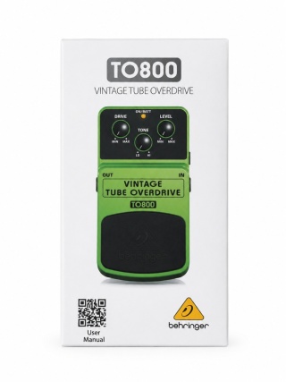 Behringer TO800 vintage tube overdrive