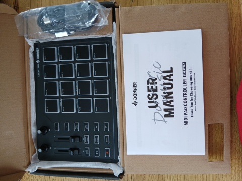 Donner Starrypad kontroler midi usb do produkcji muzyki
