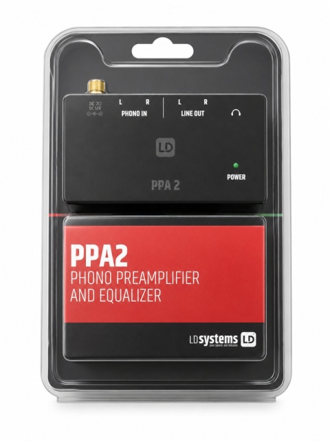 LD systems PPA2 przedwzmacniacz gramofonowy Phono